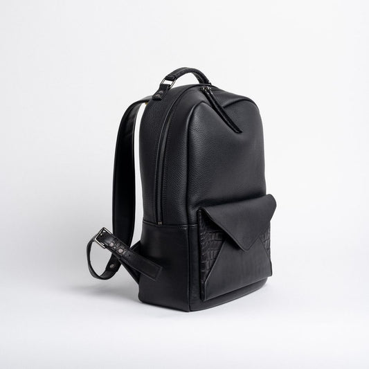 Envelope Backpack in Black