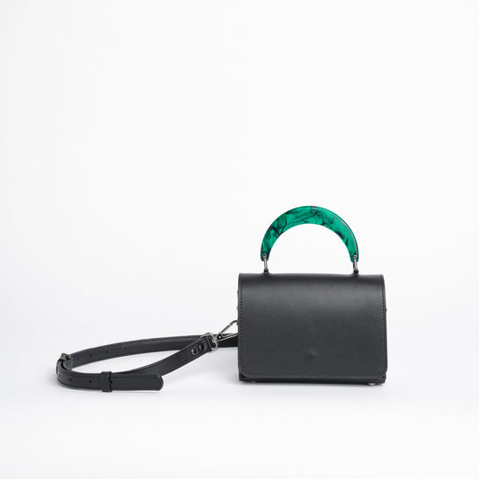 AURORA Shoulder Bag in Black
