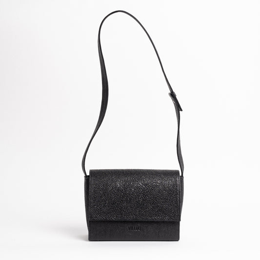 FLOW Shoulder Bag in Unique Black