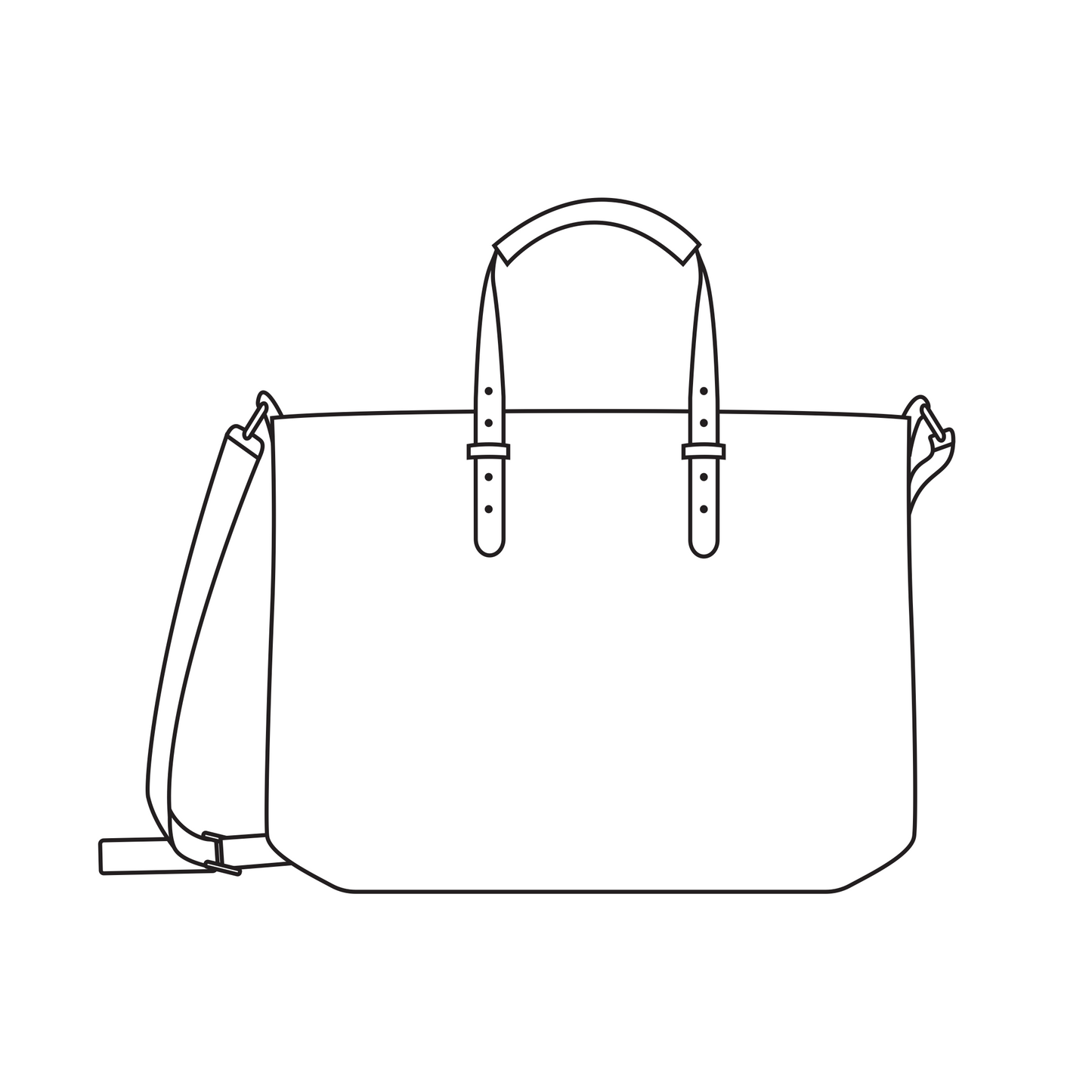 Bespoke Tote rankinė